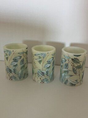 LED WAX CANDLES (Set of 3)